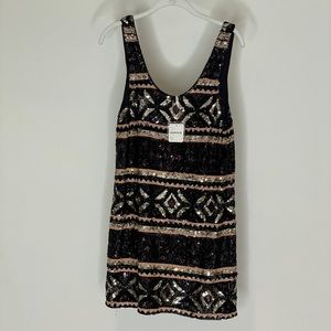 Free People sequin dress XS